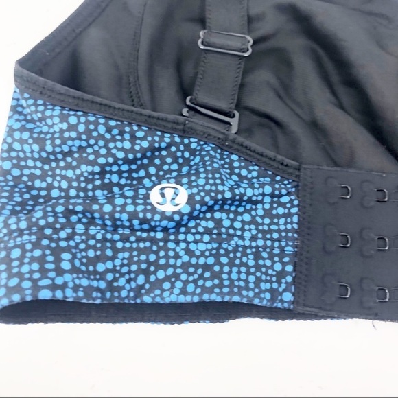 ✅ Lululemon Ta Ta Tamer Blue/Black Size 6 - Picture 4 of 6